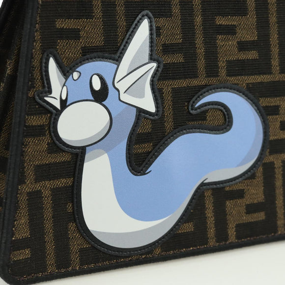 FENDI x FRGMT x POKÉMON Zucca Peek A Boo Dratini Bag 2way Blue Auth 166984SM
