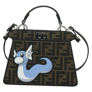 FENDI x FRGMT x POKÉMON Zucca Peek A Boo Dratini Bag 2way Blue Auth 166984SM - 0