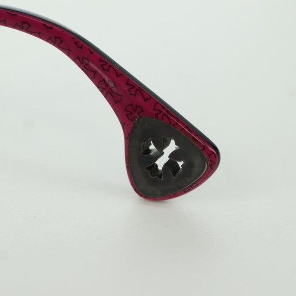 Chrome Hearts Glasses plastic Pink Black Auth 166985SM