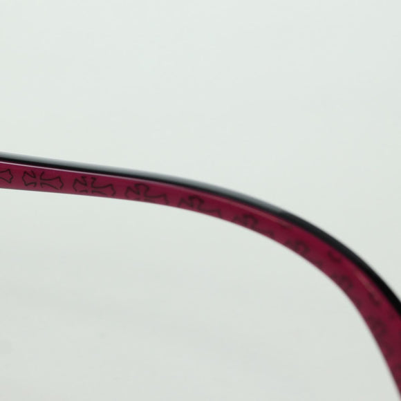 Chrome Hearts Glasses plastic Pink Black Auth 166985SM