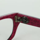 Chrome Hearts Glasses plastic Pink Black Auth 166985SM-17