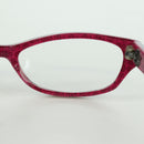 Chrome Hearts Glasses plastic Pink Black Auth 166985SM-18