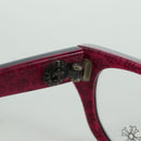Chrome Hearts Glasses plastic Pink Black Auth 166985SM-20