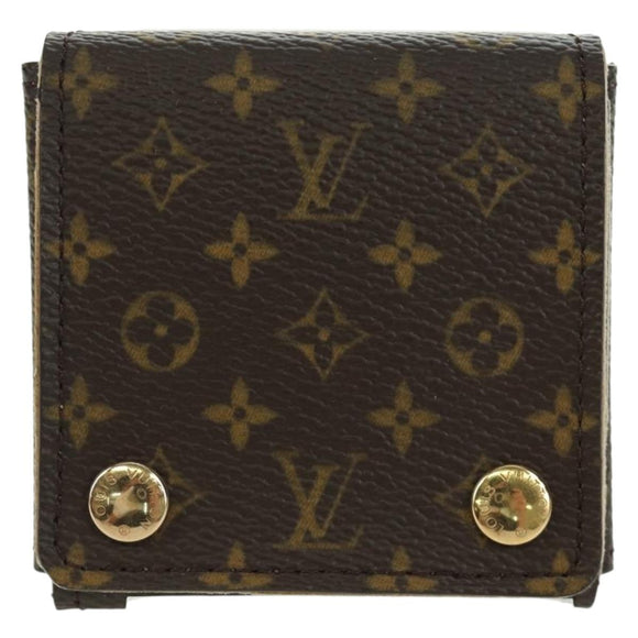 LOUIS VUITTON Monogram Jewelry case Jewelry Box LV Auth 166989M