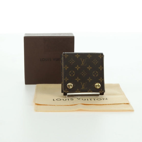 LOUIS VUITTON Monogram Jewelry case Jewelry Box LV Auth 166989M