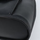 CELINE Hand Bag Leather Black Gold Auth 166992-10