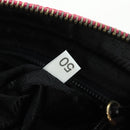 PRADA Schoudertas met Ketting Nylon Roze Goud Auth 166995A-11