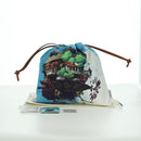 LOEWE × Studio Ghibli Howl's Moving Castle Pouch Canvas Multicolor Auth 166999SM-12