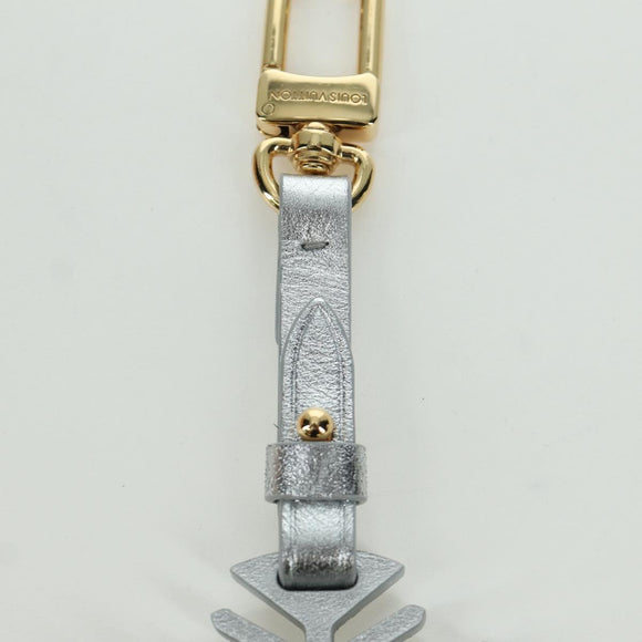 LOUIS VUITTON Snowflake Charm metal Silver M79293 LV Auth 167000SAM