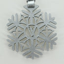 LOUIS VUITTON Snowflake Charm metal Silver M79293 LV Auth 167000SAM-6