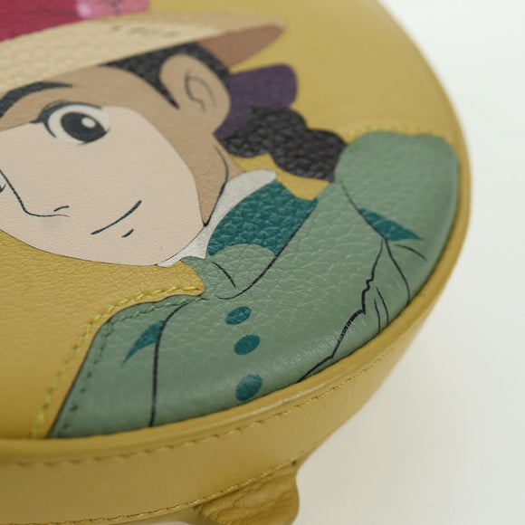 LOEWE × Studio Ghibli Howl's Moving Castle Heel Sophie Leather Auth 167002SM