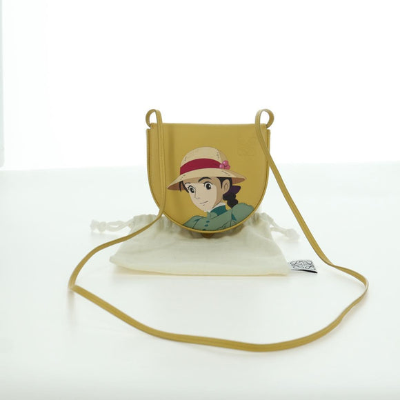 LOEWE × Studio Ghibli Howl's Moving Castle Heel Sophie Leather Auth 167002SM