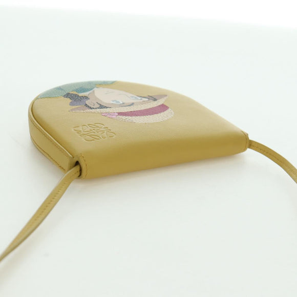 LOEWE × Studio Ghibli Howl's Moving Castle Heel Sophie Leather Auth 167002SM