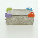 LOUIS VUITTON Monogram Taurillon Climbing Pouch Gray MP3383 LV Auth 167003SM-5