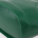 Salvatore Ferragamo Shoulder Bag Leather Green Gold Auth 167004A-13