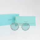 TIFFANY&Co. Sunglasses metal Blue Auth 167005SM-12