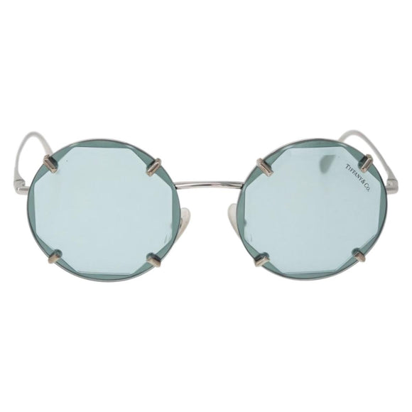 TIFFANY&Co. Sunglasses metal Blue Auth 167005SM