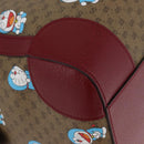 GUCCI Micro GG Supreme GUCCI × Doraemon Bag PVC 2way Beige 647815 Auth 167008SM-9