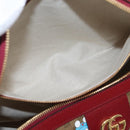 GUCCI Micro GG Supreme GUCCI × Doraemon Bag PVC 2way Beige 647815 Auth 167008SM-26