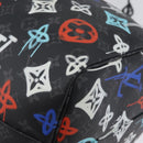 LOUIS VUITTON Monogram Eclipse Keepall Bandouliere 50 Bag M21384 Auth 167009SM-19