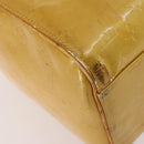 LOUIS VUITTON Monogram Vernis Mercer Boston Bag Beige M91000 LV Auth 167011A-9