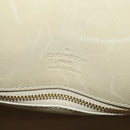 LOUIS VUITTON Monogram Vernis Mercer Boston Bag Beige M91000 LV Auth 167011A-22