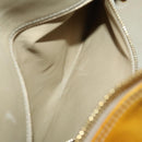 LOUIS VUITTON Monogram Vernis Mercer Boston Bag Beige M91000 LV Auth 167011A-24