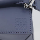 LOEWE Ghibli Mini Puzzle Bag Studio Ghibli Calcifer Leather Blue Auth 167017SM-22