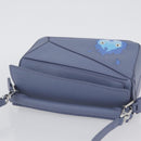 LOEWE Ghibli Mini Puzzle Bag Studio Ghibli Calcifer Leather Blue Auth 167017SM-6