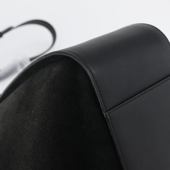 LOEWE × Ghibli Hammock No Face Spirited Away Bag Suede Black Auth 167018SM