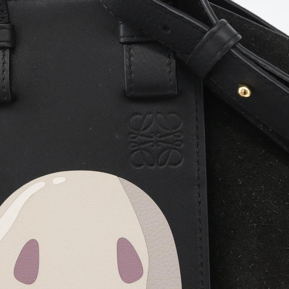LOEWE × Ghibli Hammock No Face Spirited Away Bag Suede Black Auth 167018SM