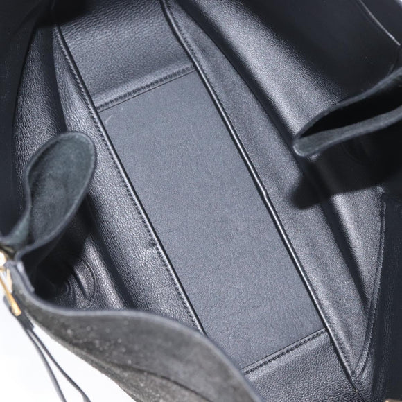 LOEWE × Ghibli Hammock No Face Spirited Away Bag Suede Black Auth 167018SM