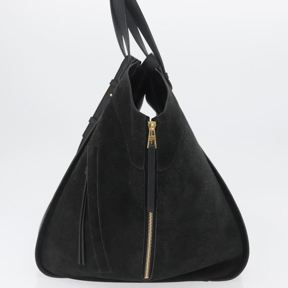 LOEWE × Ghibli Hammock No Face Spirited Away Bag Suede Black Auth 167018SM