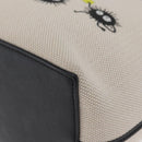 LOEWE × Studio Ghibli Susuwatari Spirited Away Bag Canvas Cream Auth 167021SM-17