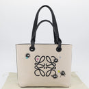 LOEWE × Studio Ghibli Susuwatari Spirited Away Bag Canvas Cream Auth 167021SM-12