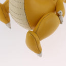 FENDI FENDI x FRGMT x POKÉMON Pokémon Charm Leather Yellow Auth 167029SM-15