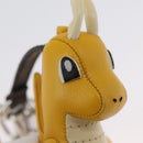 FENDI FENDI x FRGMT x POKÉMON Pokémon Charm Leather Yellow Auth 167029SM-10