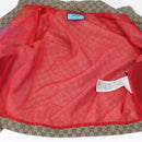 GUCCI GG Supreme Donald Duck Blouson PVC Beige Auth 167030SM-15