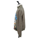 GUCCI GG Supreme Donald Duck Blouson PVC Beige Auth 167030SM-3