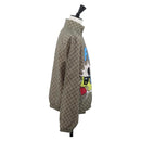 GUCCI GG Supreme Donald Duck Blouson PVC Beige Auth 167030SM-4