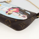 LOUIS VUITTON Monogram Vivienne Mini Pochette Accessoires M81633 Auth 167031SM-14
