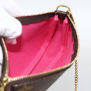 LOUIS VUITTON Monogram Vivienne Mini Pochette Accessoires M81633 Auth 167031SM-20