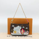 LOUIS VUITTON Monogram Vivienne Mini Pochette Accessoires M81633 Auth 167031SM-12