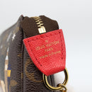 LOUIS VUITTON Monogram Vivienne Mini Pochette Accessoires M80863 Auth 167032SM-18