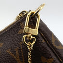 LOUIS VUITTON Monogram Vivienne Mini Pochette Accessoires M80863 Auth 167032SM-19