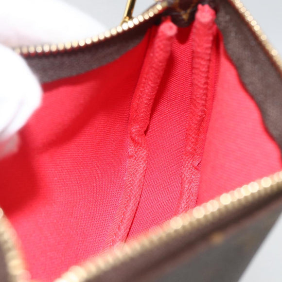 LOUIS VUITTON Monogram Vivienne Mini Pochette Accessoires M80863 Auth 167032SM