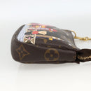 LOUIS VUITTON Monogram Vivienne Mini Pochette Accessoires M80863 Auth 167032SM-4