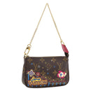 LOUIS VUITTON Monogram Vivienne Mini Pochette Accessoires M81637 Auth 167034SM-1