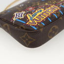 LOUIS VUITTON Monogram Vivienne Mini Pochette Accessoires M81637 Auth 167034SM-11