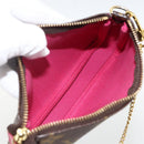 LOUIS VUITTON Monogram Vivienne Mini Pochette Accessoires M81637 Auth 167034SM-18